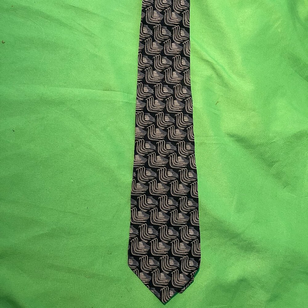 Valentino Cravatte Tie Mens 100% Silk Italian